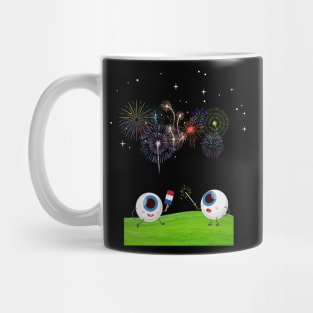 Eye see Fireworks Mug